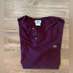 Lacoste tshirt size 6